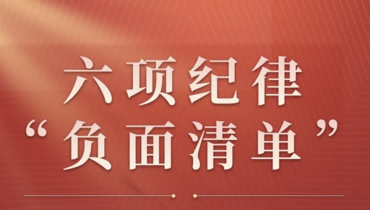 六项纪律“负面清单” 政治纪律篇